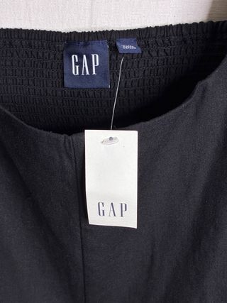 Top Peplum Negro GAP T.XXL - Lino y Viscosa