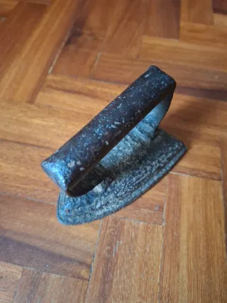 Lote 5 Planchas de Hierro Antiguas