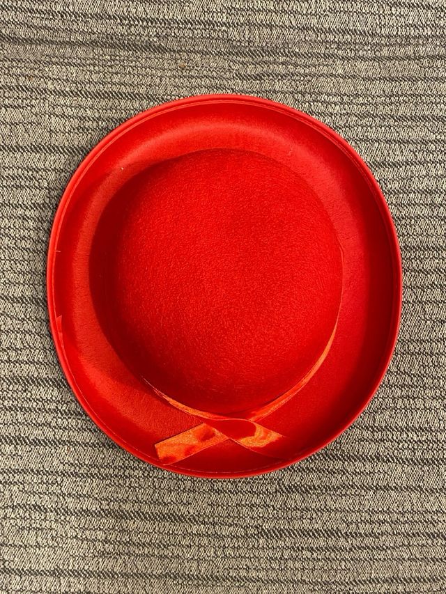 Sombrero rojo para disfraz Halloween