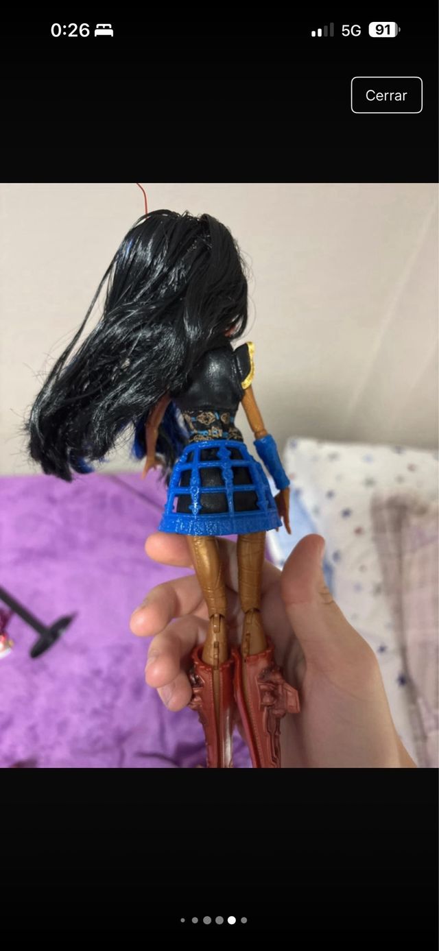 Lote 4 Muñecas Monster High