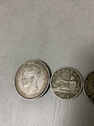 Colección monedas antiguas España