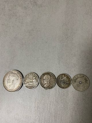 Colección monedas antiguas España
