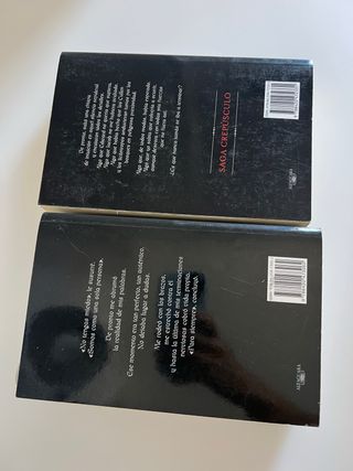 SAGA CREPUSCULO, ECLIPSE, AMANECER.