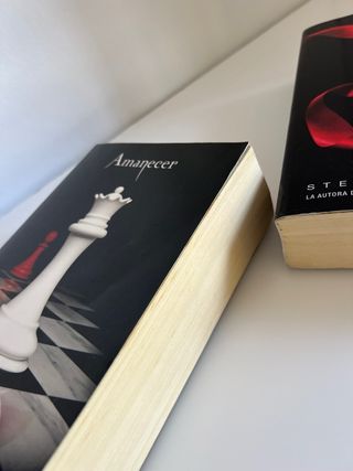 SAGA CREPUSCULO, ECLIPSE, AMANECER.