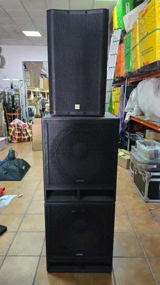 2 Subwoofers JBSYSTEM VIBE 18