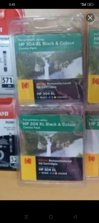 2 Cartuchos HP 304 XL Negro y Color