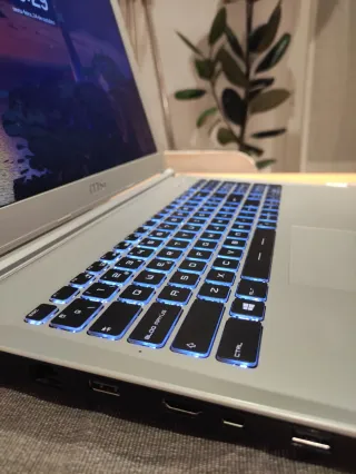 MSI PE62 8RC Portátil Plata