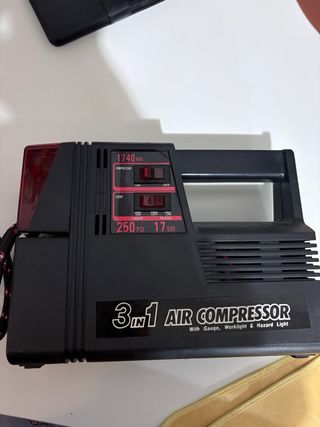 Compressore Aria 3 in 1 con Manometro