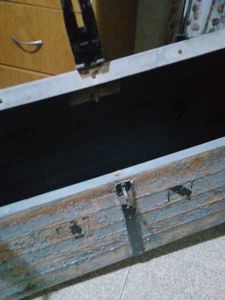 Baúl antiguo Telefónica años 50