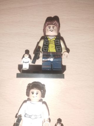 Oferta exclusiva han solo y Leia pareja compatible
