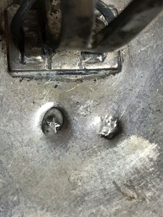 Cuadro Plata Grande Esmaltado Ángel + Regalo