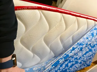 Colchón viscoelástico 105x190 cm Nuevo