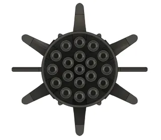 SpaceX Starship Super Heavy 65 centímetros