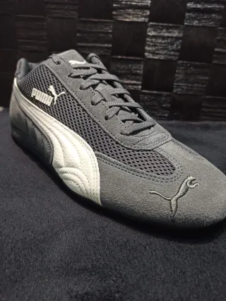 Puma Speedcat Mesh Gris/Blanco Talla 42