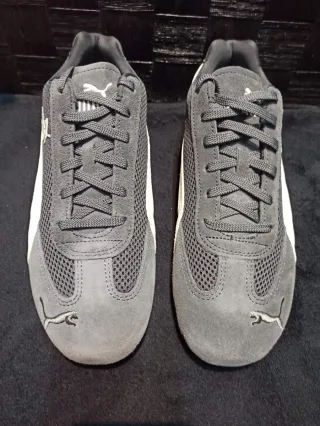 Puma Speedcat Mesh Gris/Blanco Talla 42