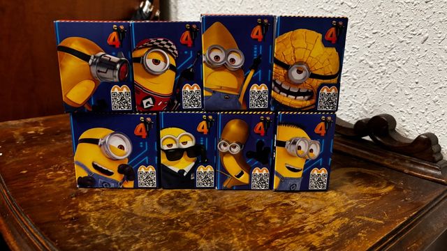 Colección 8 Minions McDonald's