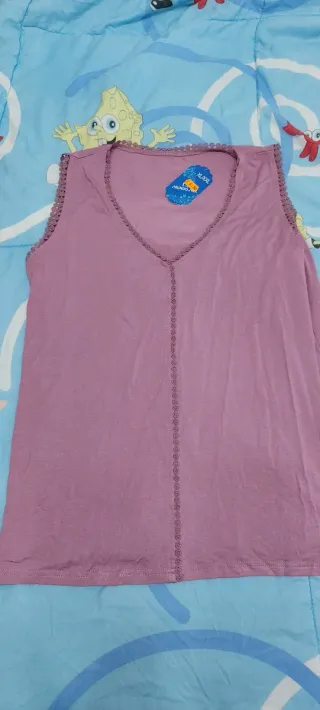 Blusa mujer rosa talla Xl