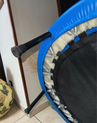 Tappeto elastico fitness Relaxdays blu