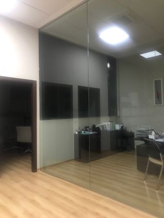 Cristales divisorios de oficina