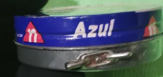 2 Latas Limpia Calzado Nugget Azul y negro.