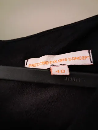 Mono negro vestir talla L