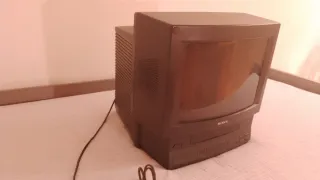 Televisor Sony Trinitron con reproductor VHS