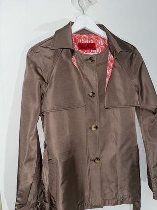 Gabardina seda Carolina Herrera