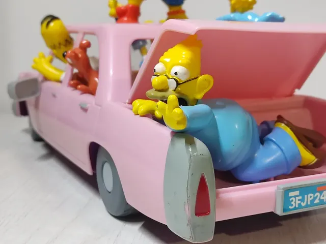 Macchina Simpson Playmates Toys 2005 - RARISSIMO