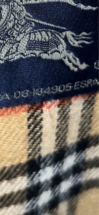 Chaqueta Burberry Clásica Tartán bomber