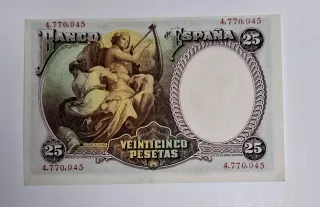25 Pesetas 1931 Sin serie 4770