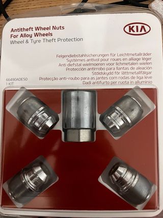 Antirrobo Ruedas Kia - Tornillos Antirrobo