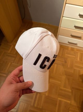 Gorra Dsquared2 Icon Blanca