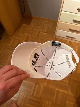 Gorra Dsquared2 Icon Blanca