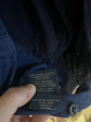 Chaqueta Polo Ralph Lauren Azul Talla XL