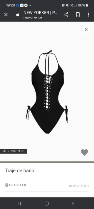 Traje de baño sexy
