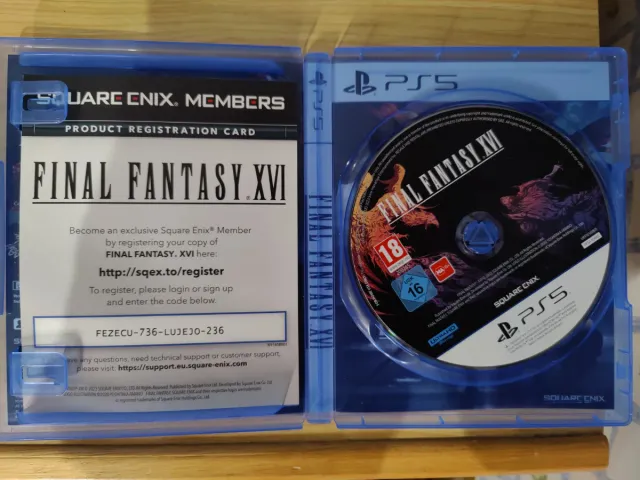 Final Fantasy XVI PS5 + Steelbook