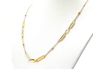 gargantilla oro 18k 22cm