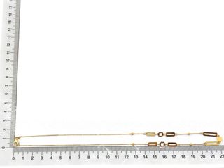 gargantilla oro 18k 22cm