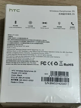 HTC NE35 Auriculares Inalámbricos