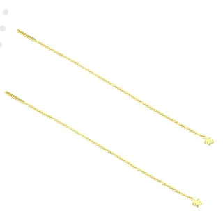 Pendientes Tous Oro 18k Estrella y Barra