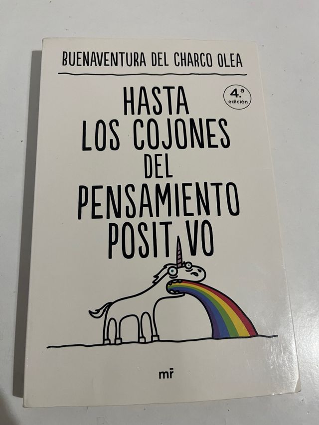 libro Hasta ￼ los cojones de pensamiento ￼