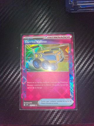 Carta Pokémon Entrenador Carrito Valioso 185/191
