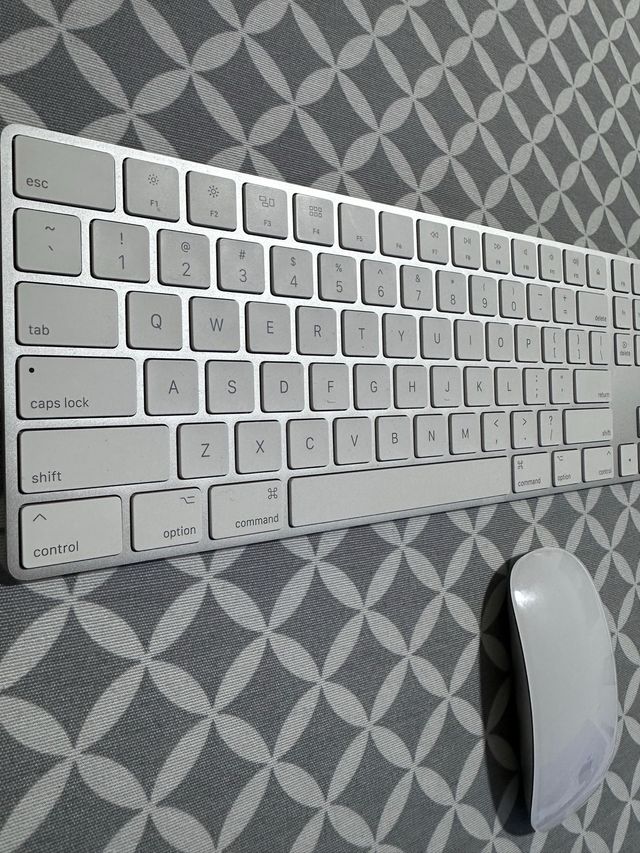 Lote Teclado numericonu y Ratón Apple Magic 2ª Gen
