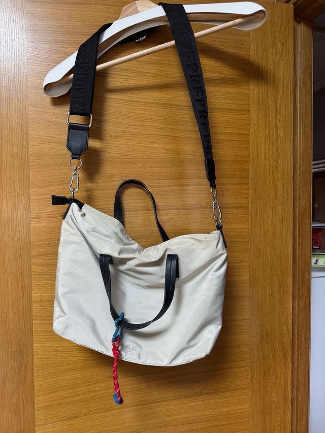 Bolso Parfois beige y multicolor