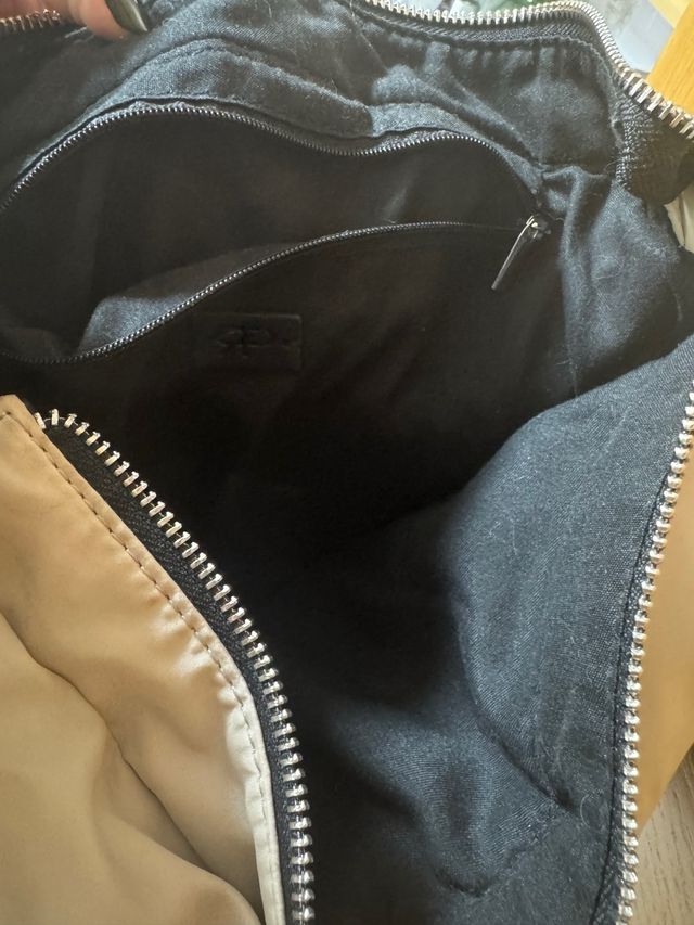 Bolso Parfois beige y multicolor