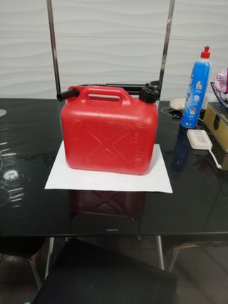 Bidón combustible 5L Rojo