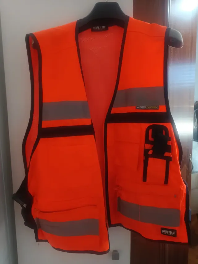 Chaleco Workteam Técnico Emergencias Sanitaria Nar