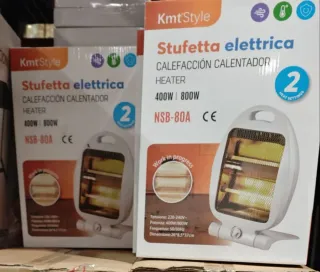Estufa eléctrica Kmt Style 800w