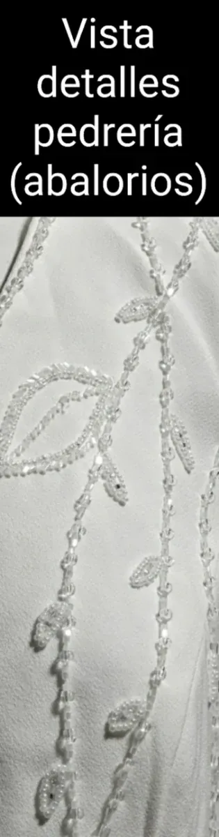 LIQUIDACIÓN Vestido de Novia Civil Blanco crudo