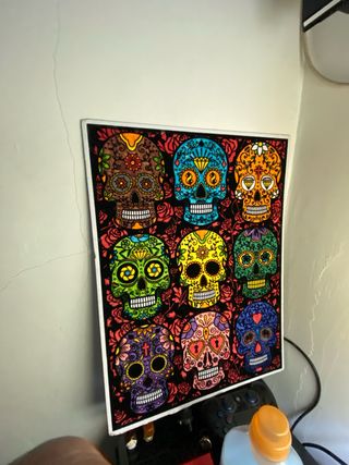 Cuadro Calaveras Mexicanas Decoración